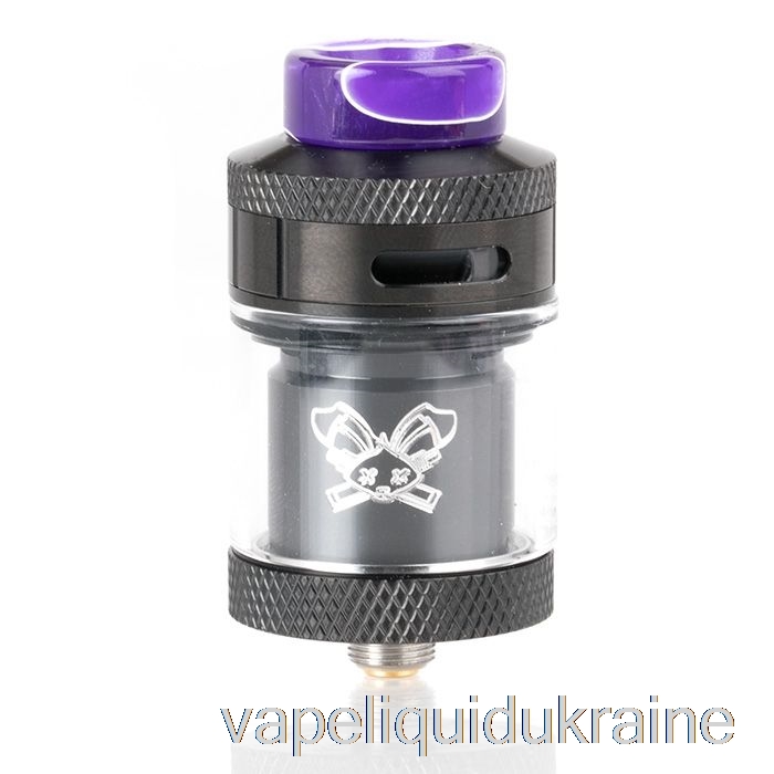 Vape Ukraine HellVape x Heathen Dead Rabbit 25mm RTA Black w/ White Logo